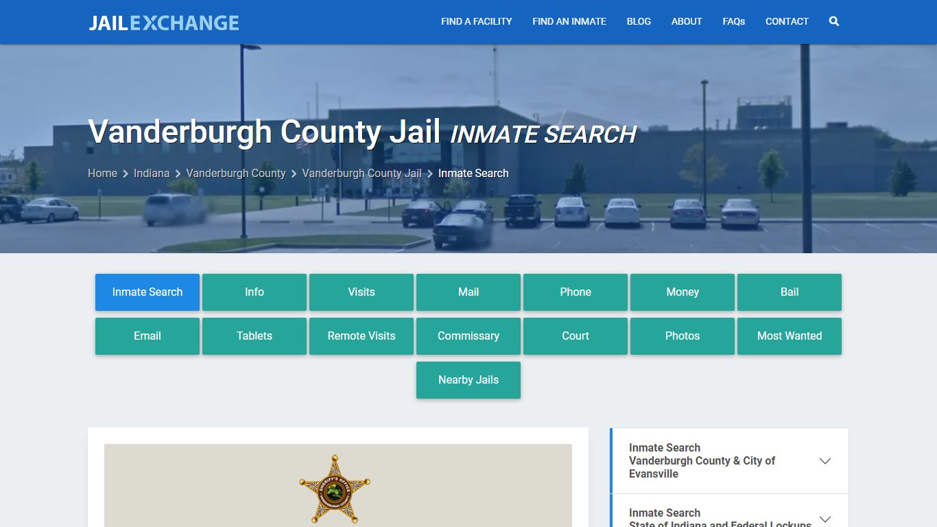 Vanderburgh County Jail Inmate Search - Jail Exchange